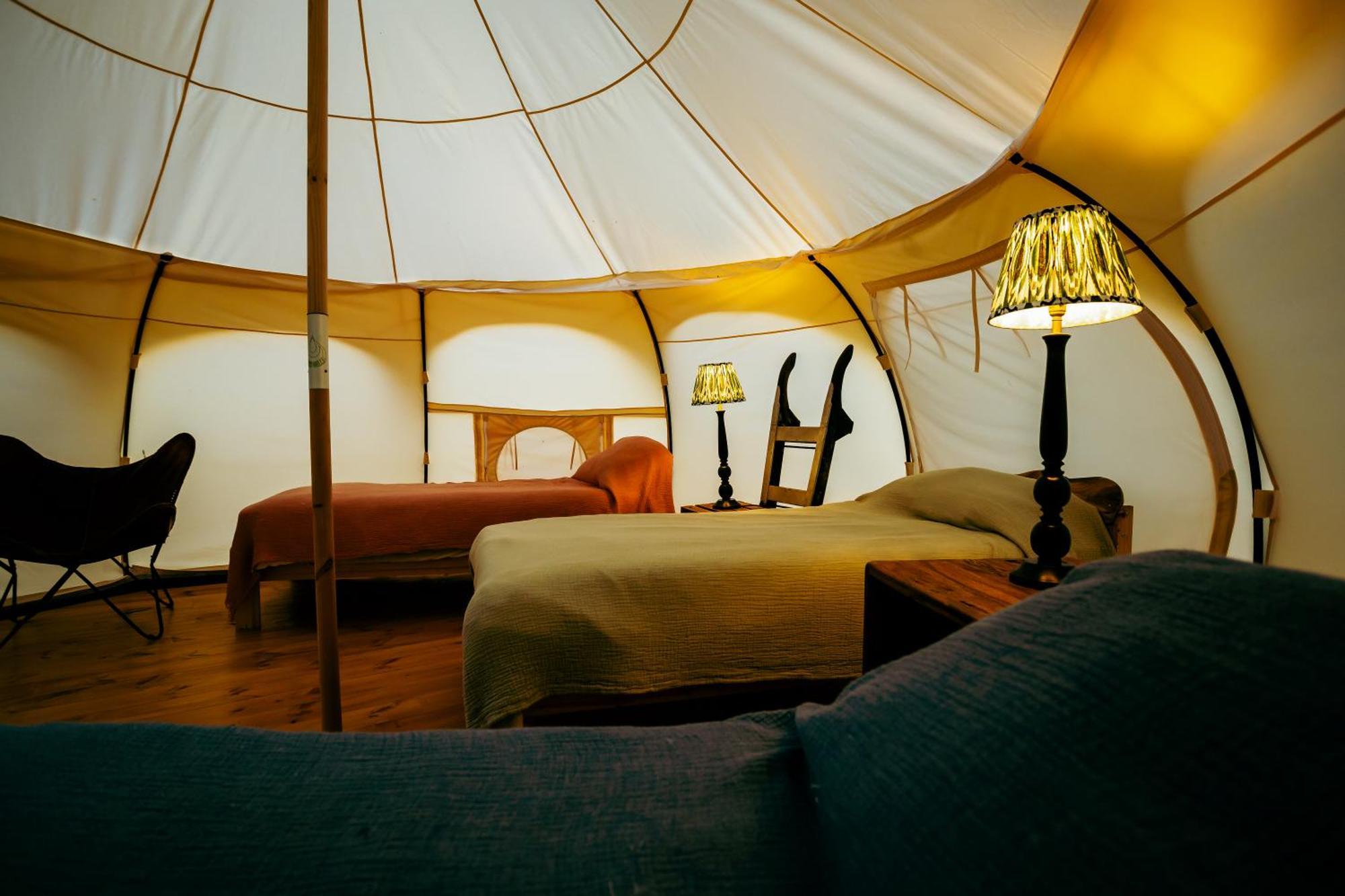 Villa Luxury Glamping Retreat In Battle Exterior foto