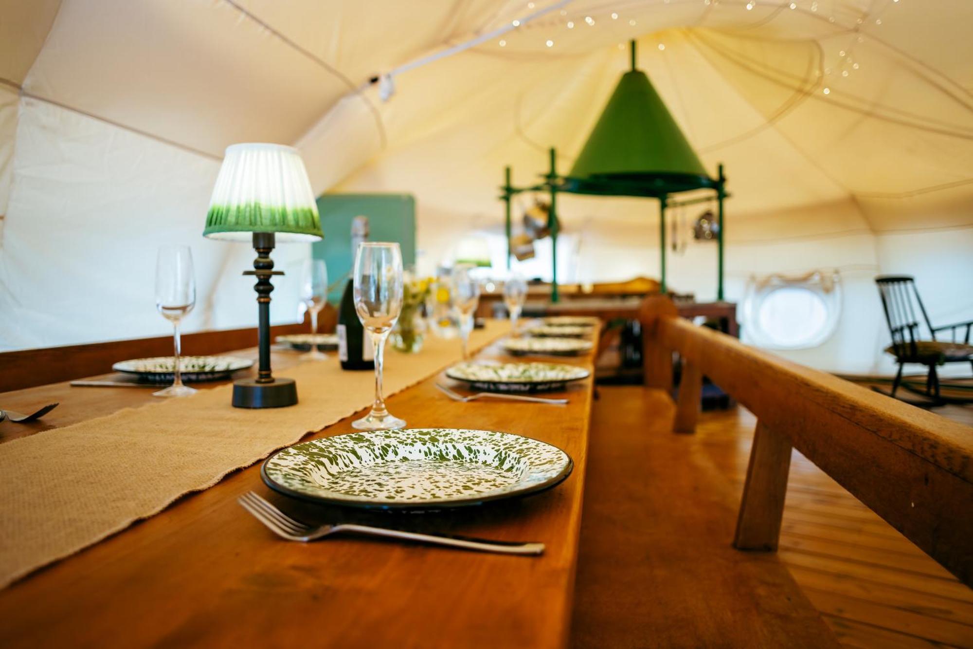 Villa Luxury Glamping Retreat In Battle Exterior foto