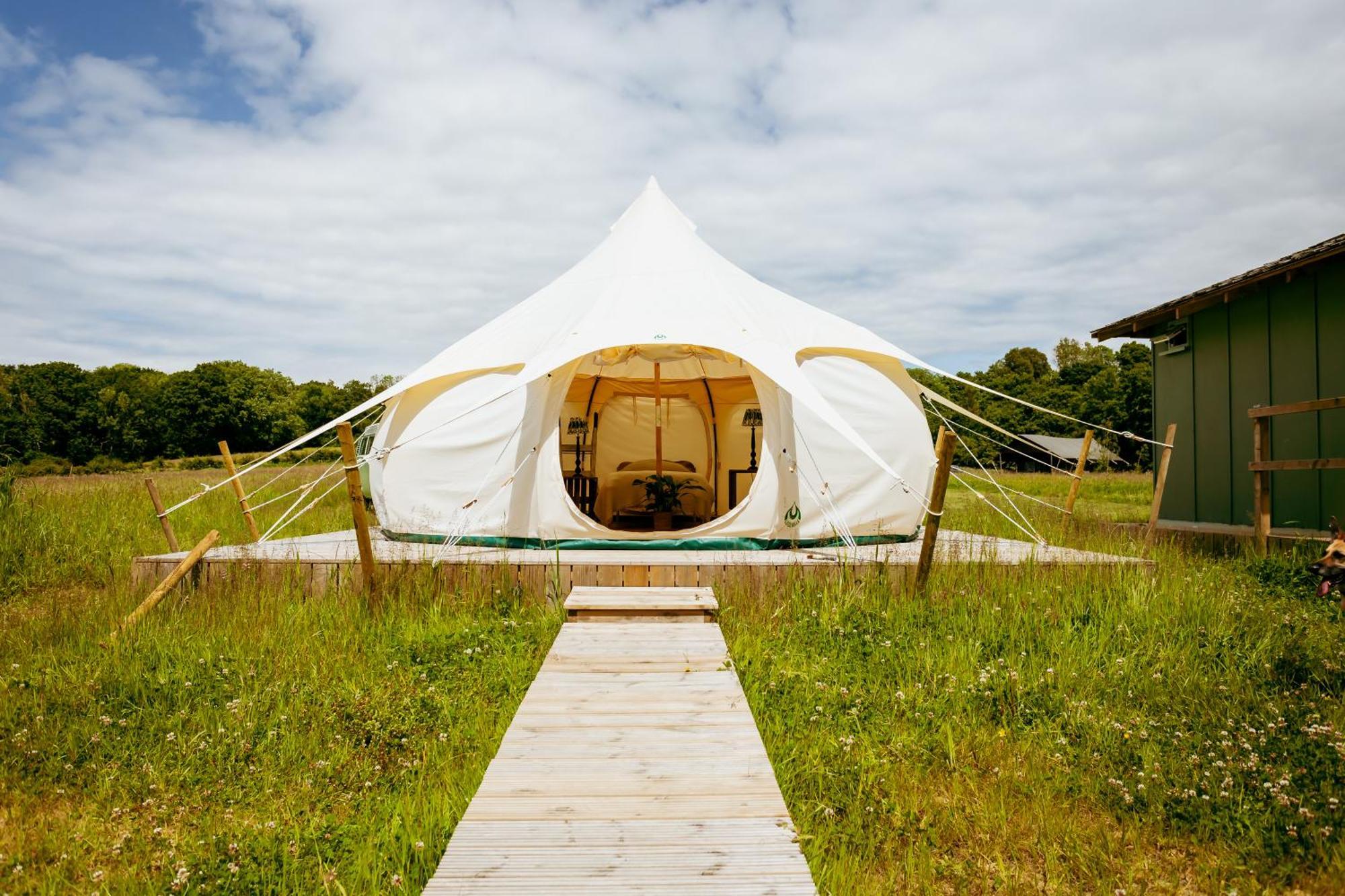 Villa Luxury Glamping Retreat In Battle Exterior foto