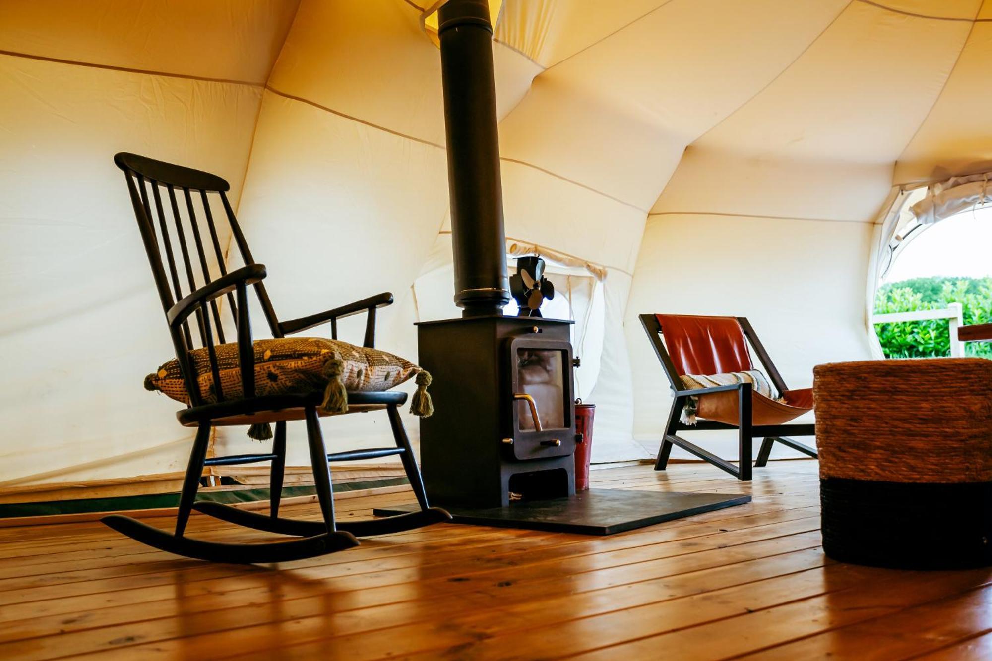 Villa Luxury Glamping Retreat In Battle Exterior foto